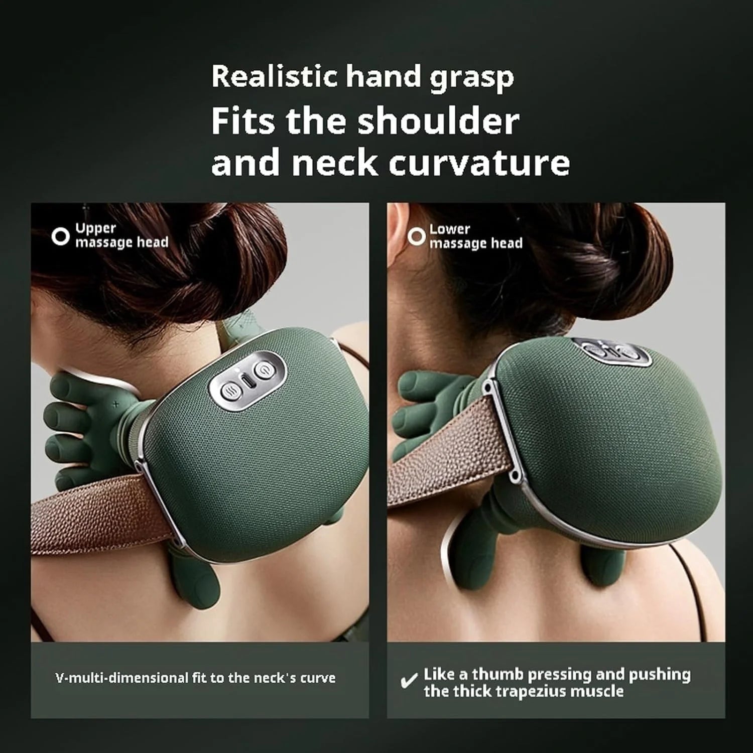 Smart Massager With Hands- 4D Deep Tissue Massager Master For Shoulder,Neck ,Leg Massager