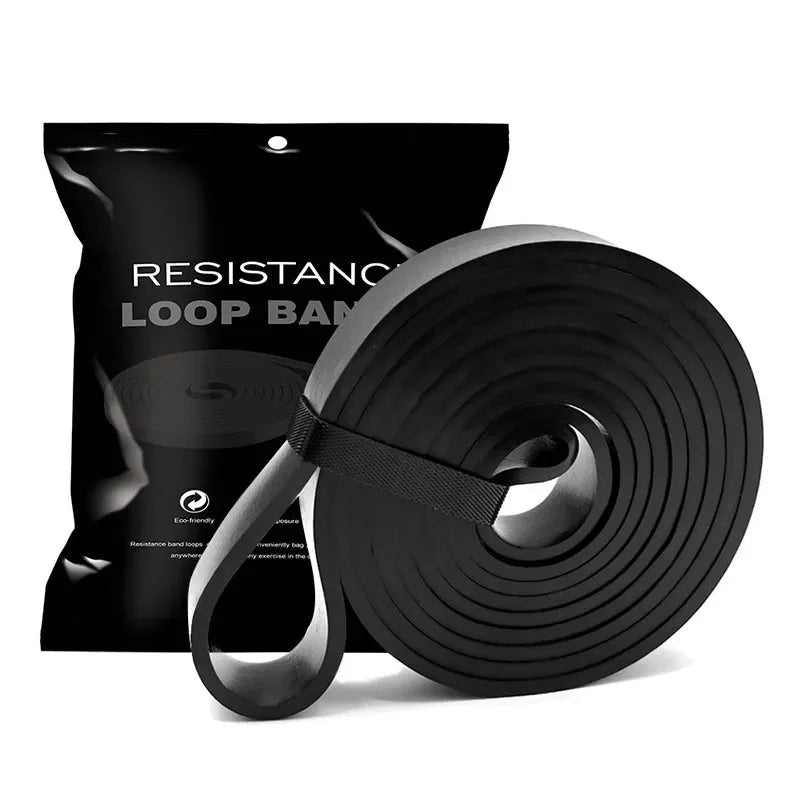 Heavy-Duty Resistance Bands for Pull-Ups & Full-Body Strength Training | Multiple Levels, Portable Latex Exercise Bands
