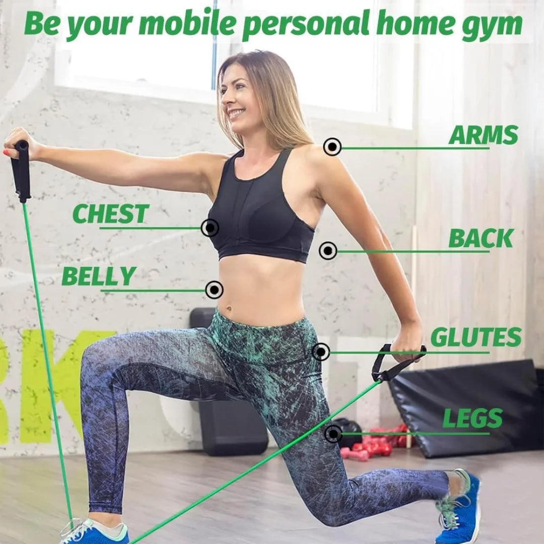 Resistance Band Single Loop - Versatile Fitness Exercise Equipment for Strength Training & Muscle Conditioning