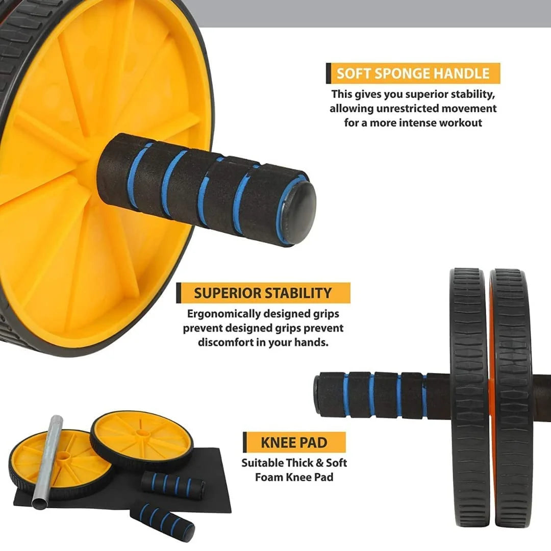 High-Quality Ab Roller Wheel - Master Core Strength & Abdominal Fitness