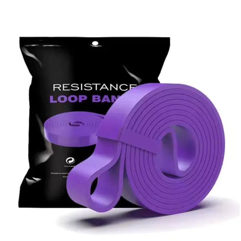 Heavy-Duty Resistance Bands for Pull-Ups & Full-Body Strength Training | Multiple Levels, Portable Latex Exercise Bands