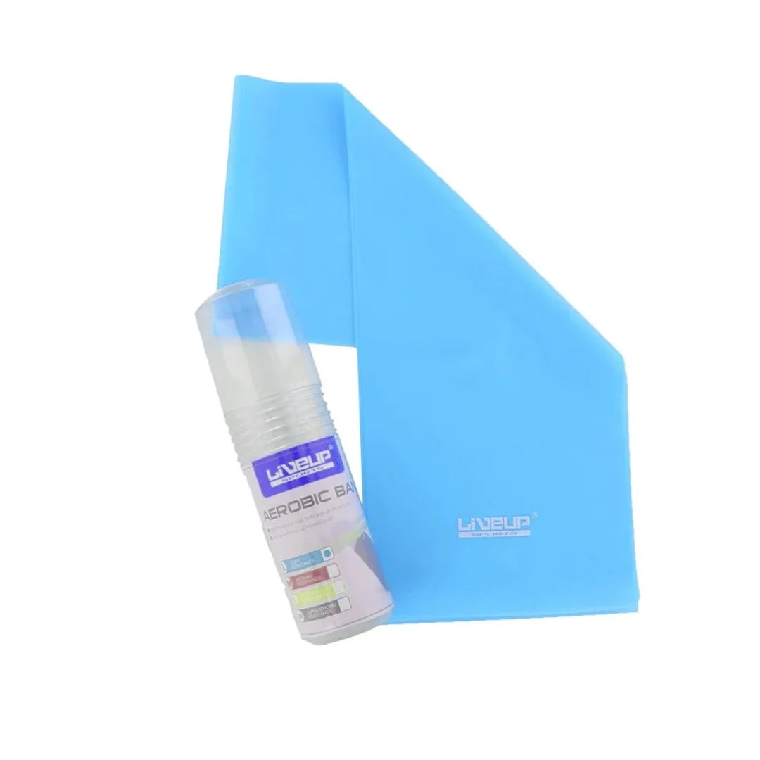 Liveup Aerobic Exercise Bands – Light, Medium & Heavy Resistance