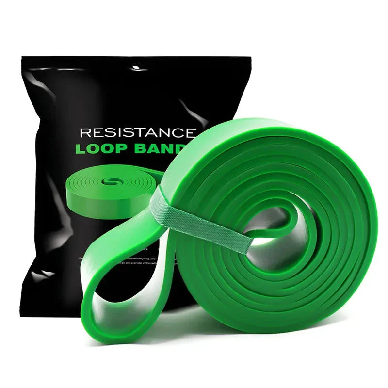 Heavy-Duty Resistance Bands for Pull-Ups & Full-Body Strength Training | Multiple Levels, Portable Latex Exercise Bands